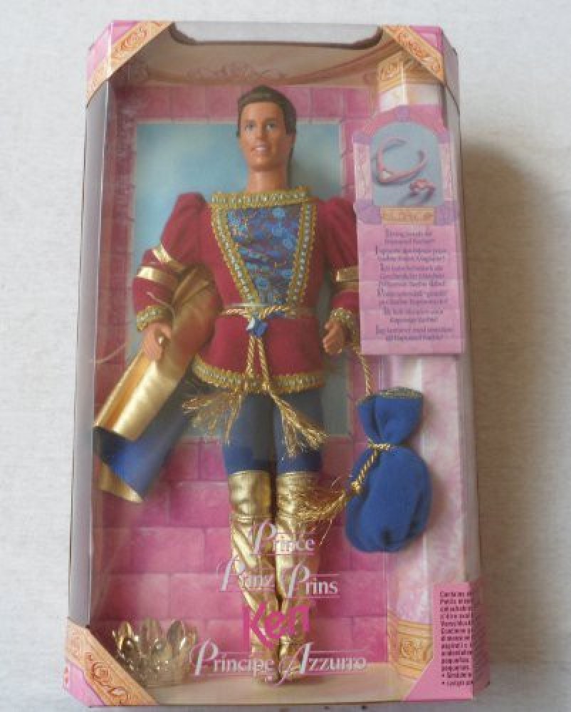 MATTEL Barbie 1997 Classic Fairy Tale Rapunzel Series : Prince Ken
