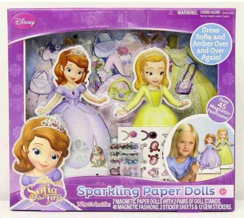 Tara Toy Disney Sofia the First Sparkling Paper Dolls - Disney