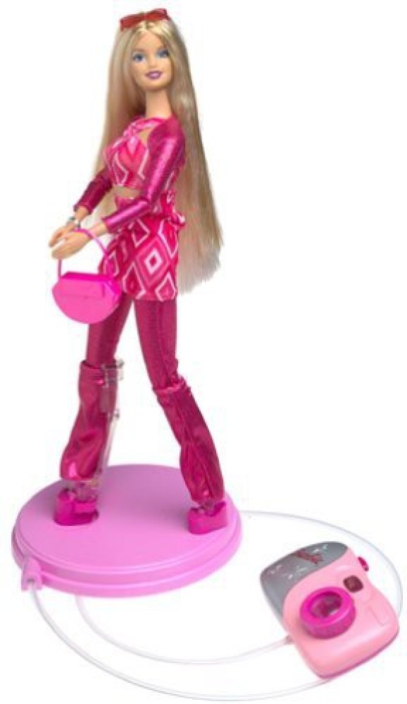 BARBIE Fashion Photo Doll - Turn Lens & Barbie Moves! - Fashion