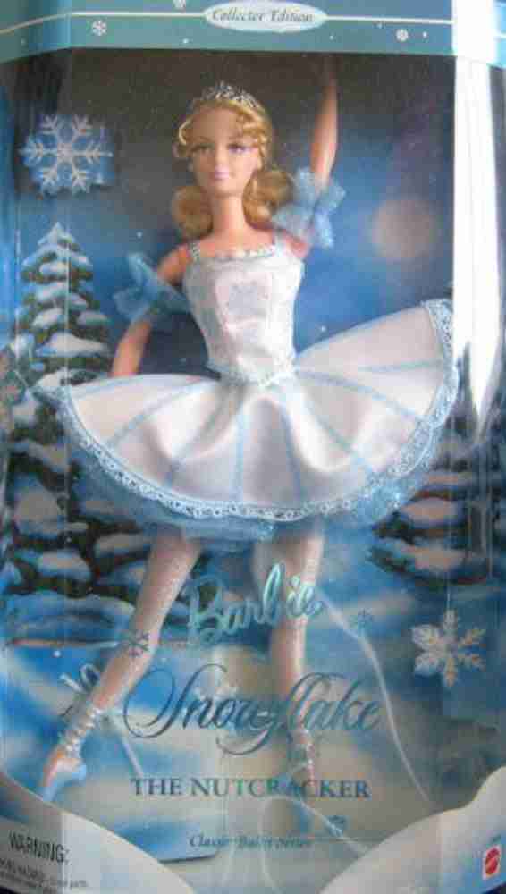 Barbie as snowflake in shop the nutcracker
