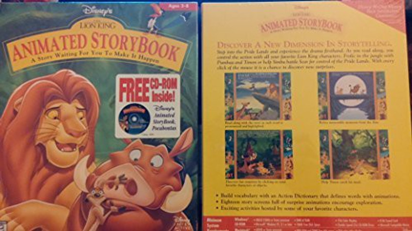 DISNEY The Lion King Animated Storybook Price in India Buy