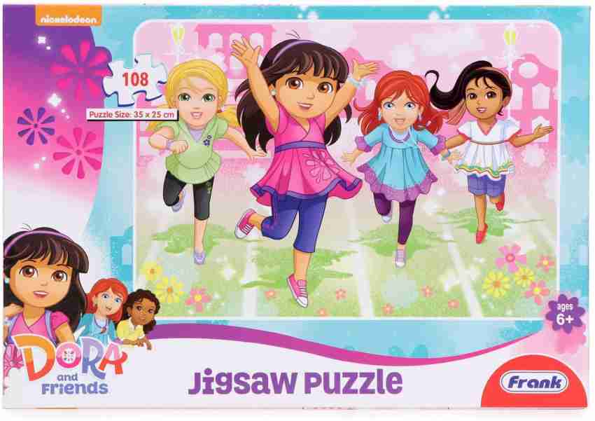 Frank Dora And Friends Jigsaw Puzzle Pink - 108 Pieces - Dora And Friends Jigsaw  Puzzle Pink - 108 Pieces . shop for Frank products in India.