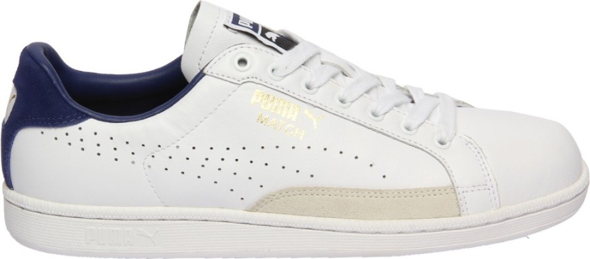 Puma match 74 upc best sale white sneakers