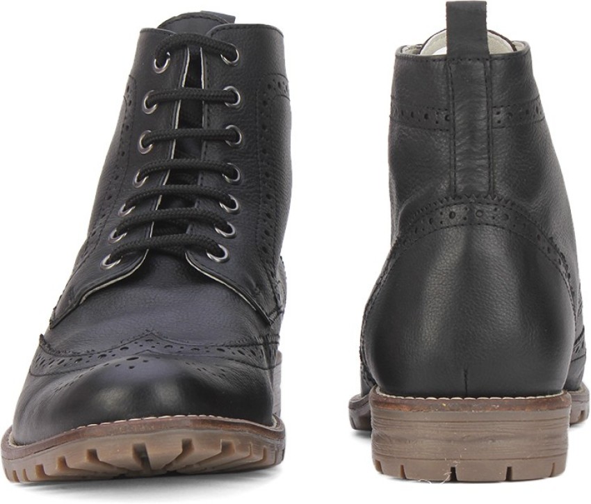 United colors of benetton men's sales leather boots