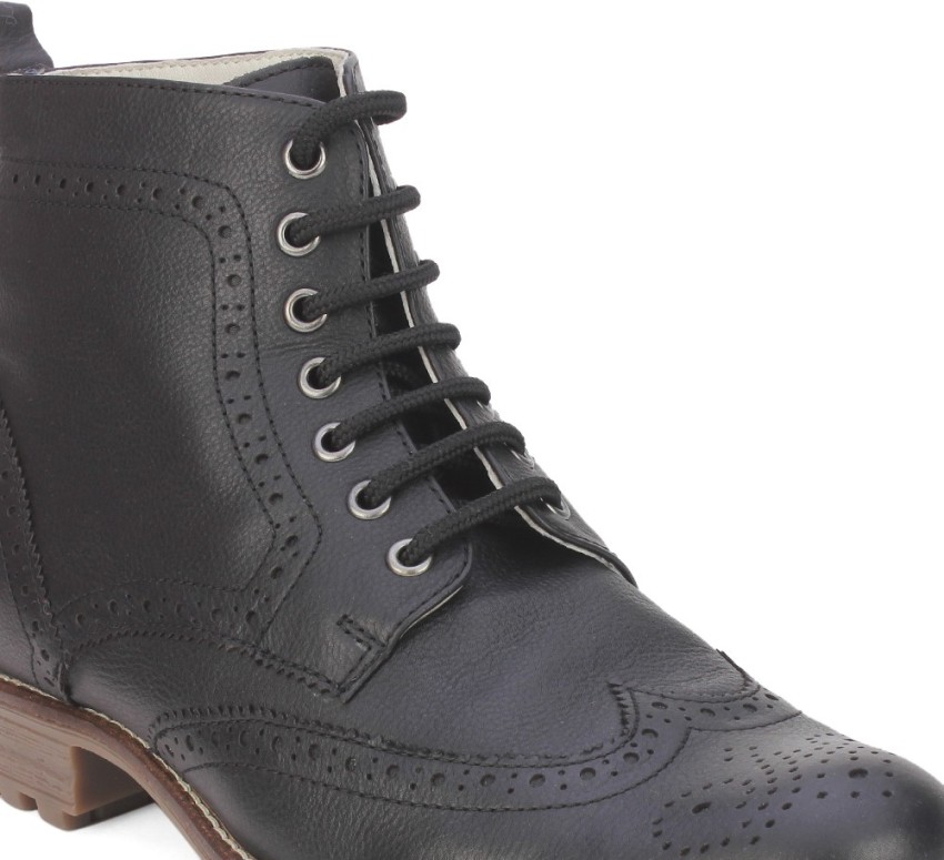 United colors of benetton men's store leather boots