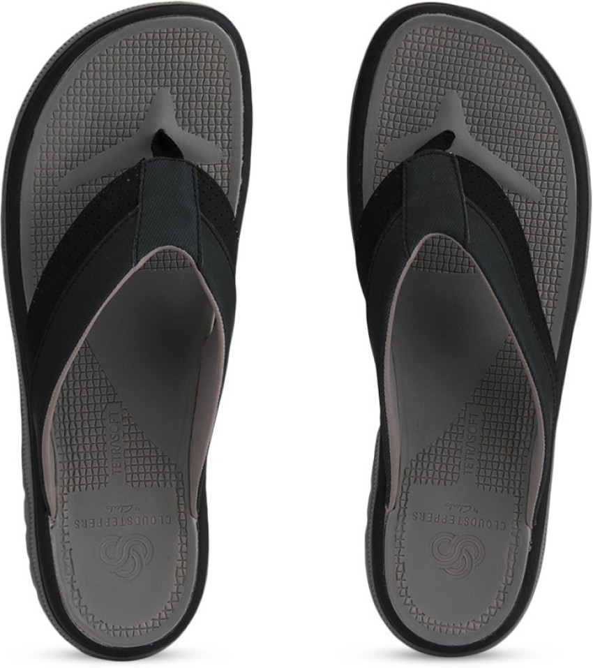 CLARKS Men Balta Sun Black Flip Flops Buy Black Color CLARKS Men