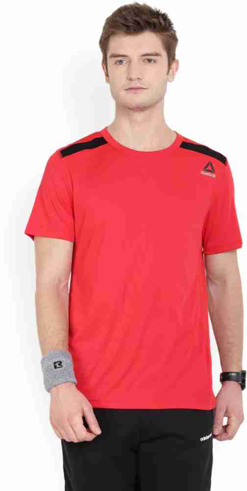 Reebok red cheap t shirt