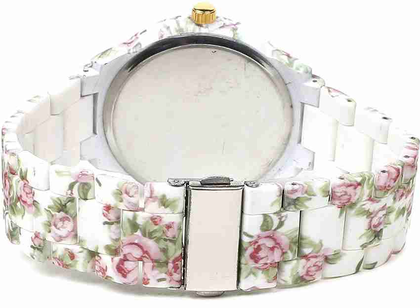Geneva discount floral watches