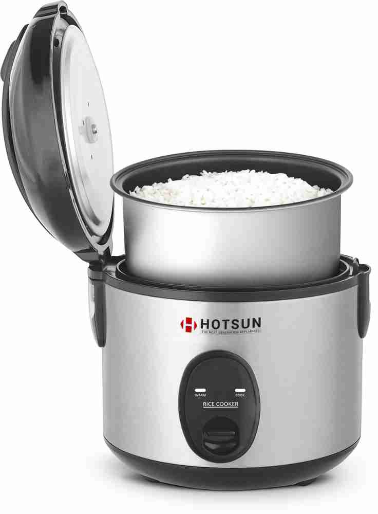 Stainless steel rice deals cooker 3 cup