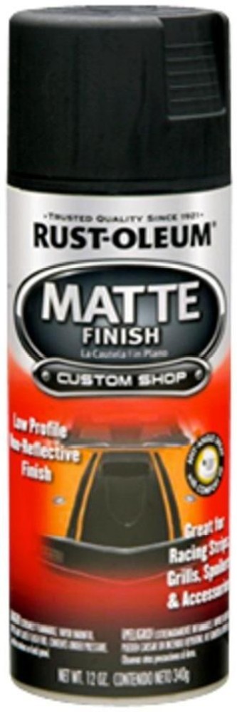 RUST-OLEUM Automotive-Matte-Finish Black Spray Paint 312 ml Price