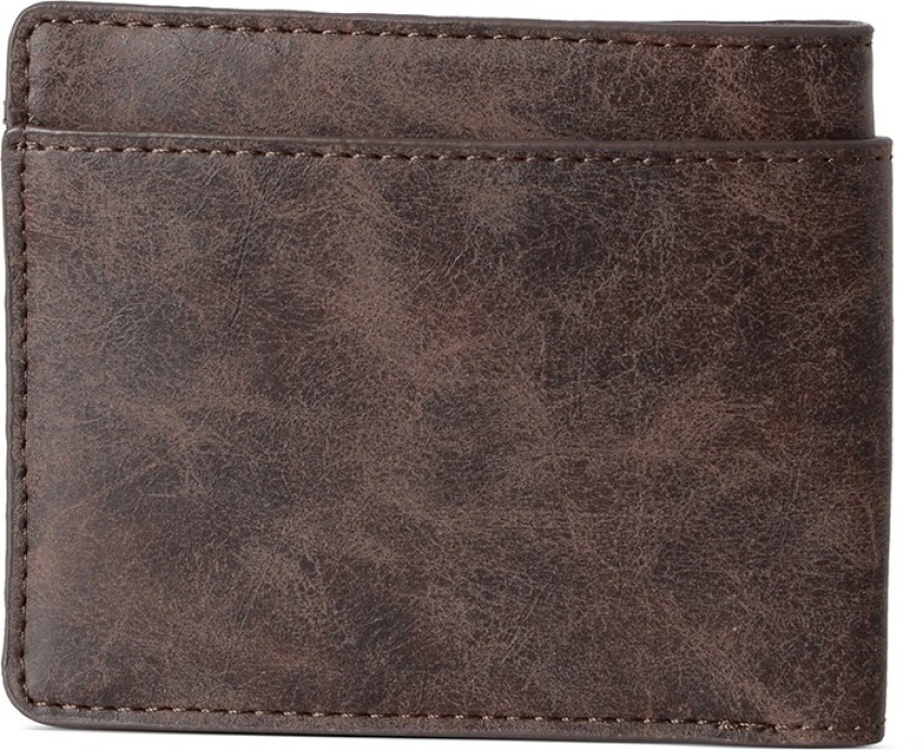 Baggit Men Brown Artificial Leather Wallet Brown Price in India Flipkart