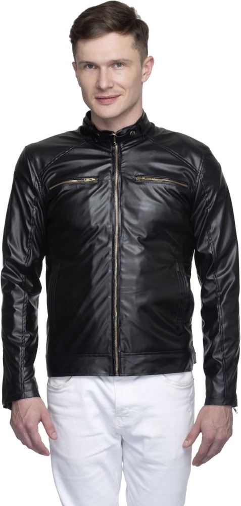 lambency leather jacket