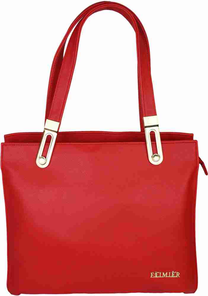 Buy elimier Women Red Shoulder Bag RED Online Best Price in