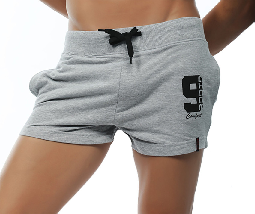 RODID Solid Men Grey Night Shorts Buy Grey Melange RODID Solid