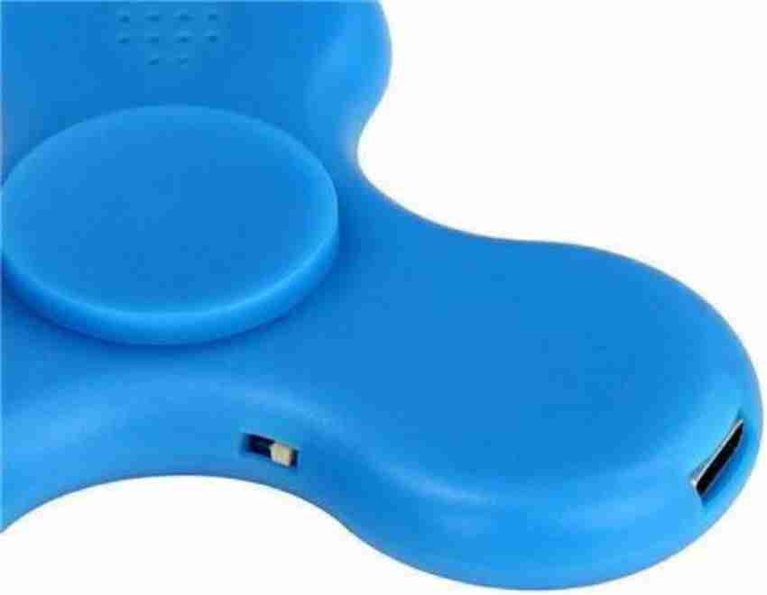 Hand Spinner or LED Light Mini Bluetooth Speaker Hand Spinner Tri