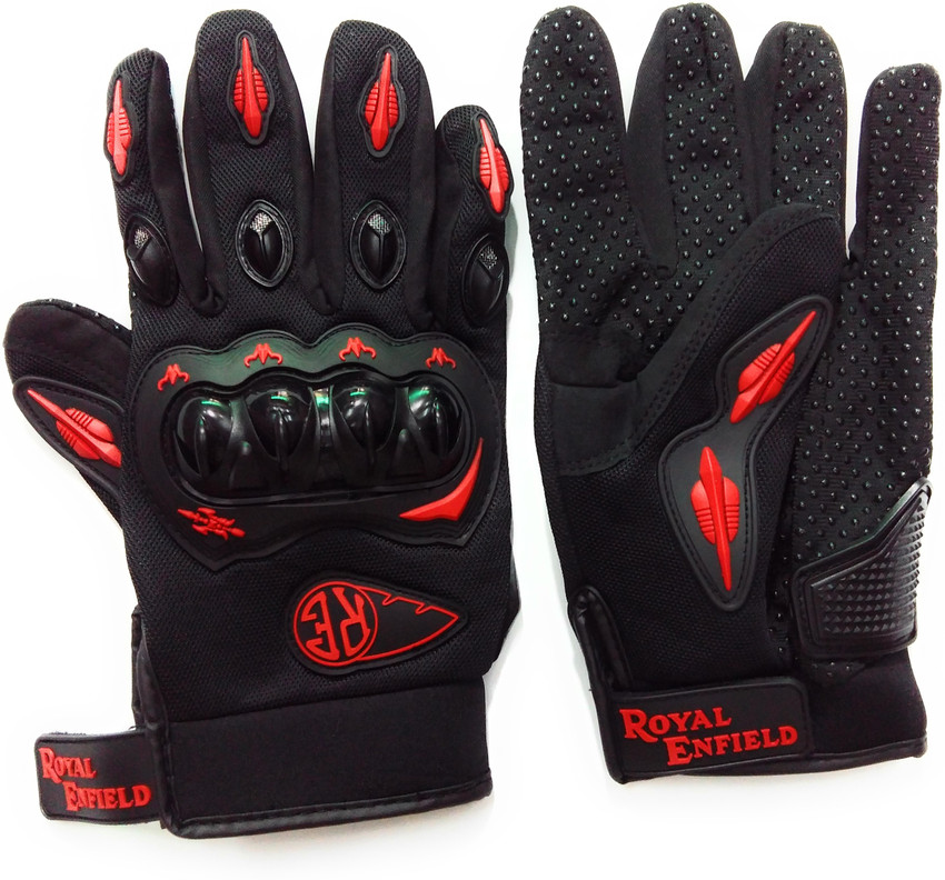 Pro Royal Enfield Biker Black Red Full Hand Gloves For Bullet Riding Gloves Buy Pro Royal Enfield Biker Black Red Full Hand Gloves For Bullet Riding Gloves Online at Best Prices