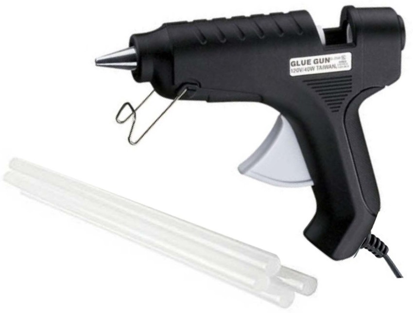 Gentle e kart Hot Melt Glue Gun with 10 Pieces Big Glue Sticks