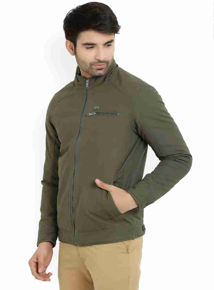 NUMERO UNO Full Sleeve Solid Men Jacket Buy OLIVE NUMERO UNO