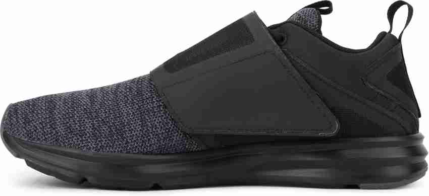 Puma enzo strap knit running shoes sale