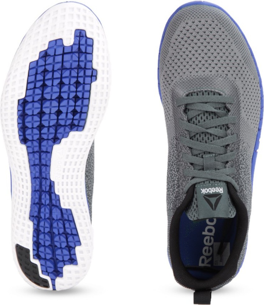 REEBOK RBK PRINT RUN PRIME ULTK Running Shoes For Men Buy GREY WHITE BLK BLUE Color REEBOK RBK PRINT RUN PRIME ULTK Running Shoes For Men Online at Best Price Shop Online for