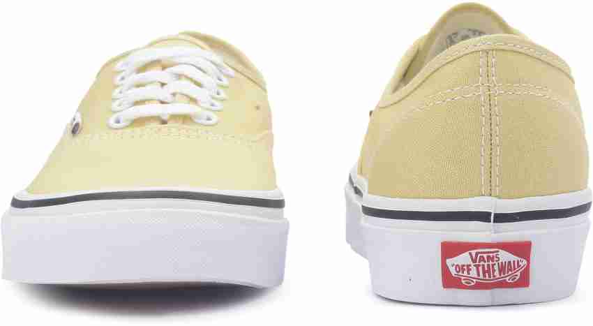 Vans authentic dusky citron sale