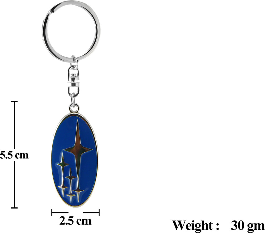 Subaru shop logo keychain