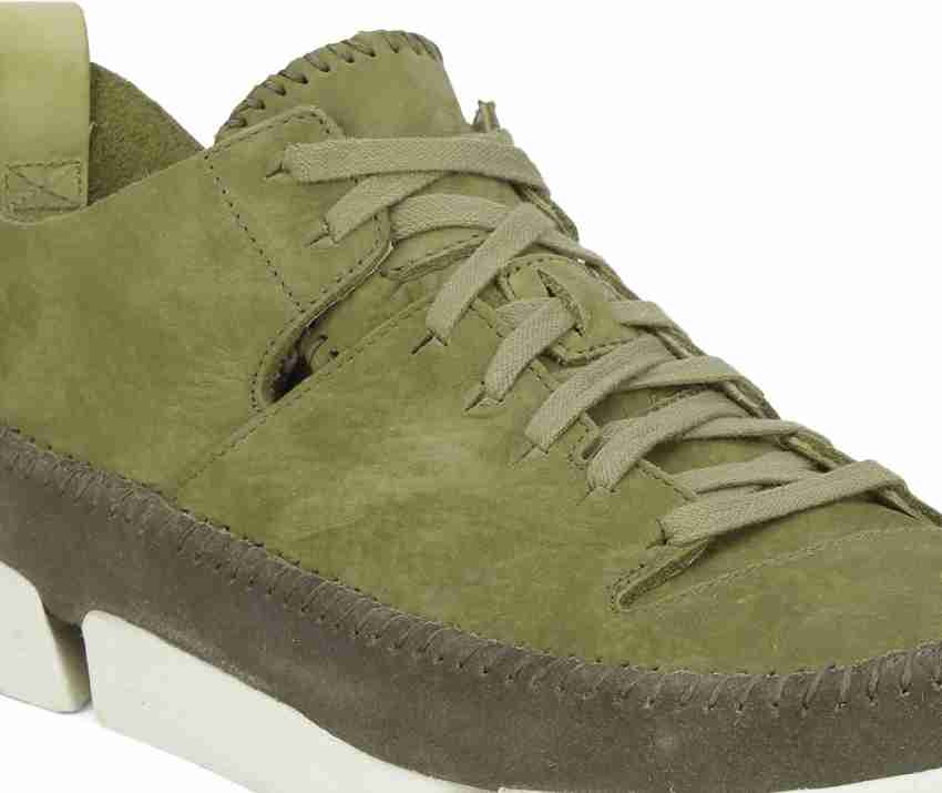 CLARKS Trigenic Flex Forest Green Sneakers For Men Buy Green