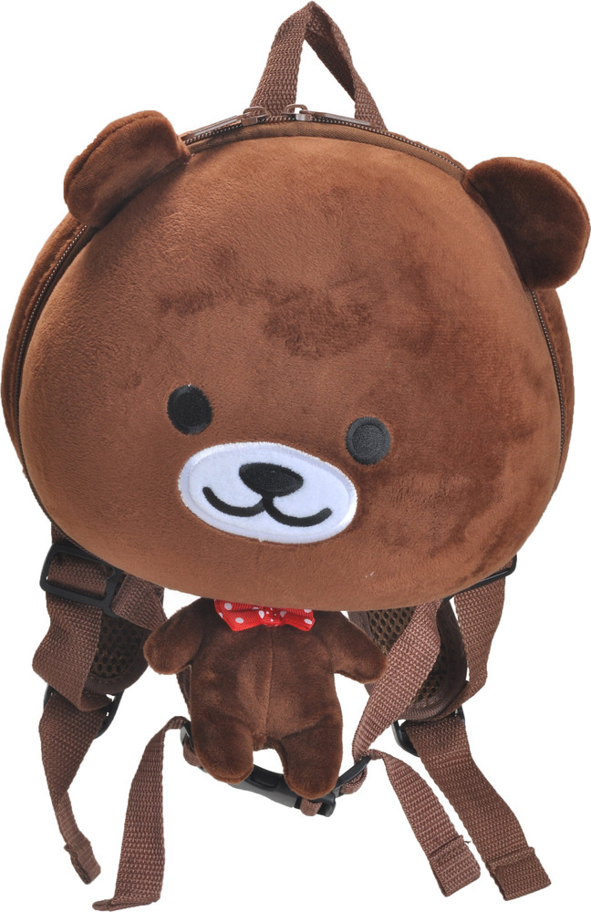 Flipkart DS Bags Teddy Bear School Bag For Kids Grow Brown