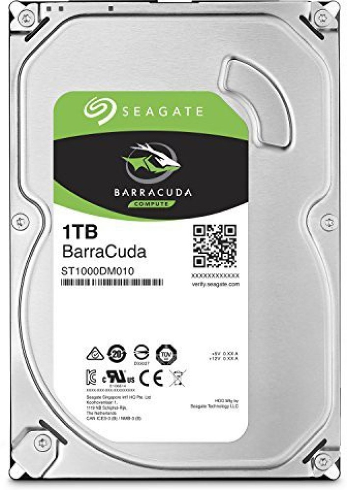 Seagate BarraCuda 1TB Internal Hard Drive HDD – 2.5 Inch SATA 6 Gb/s 5400  RPM 128MB Cache for PC Laptop (ST1000LM048)