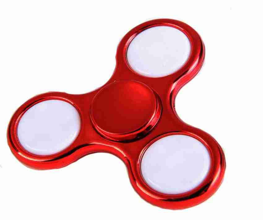 Alloy Red Hand Fidget Spinner Long Time Rotation Hand Ninja