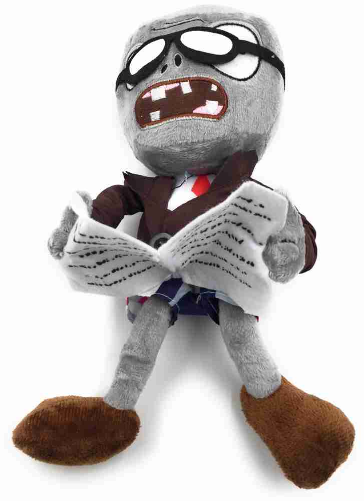 Plants Vs Zombies Newspaper Zombie Plush