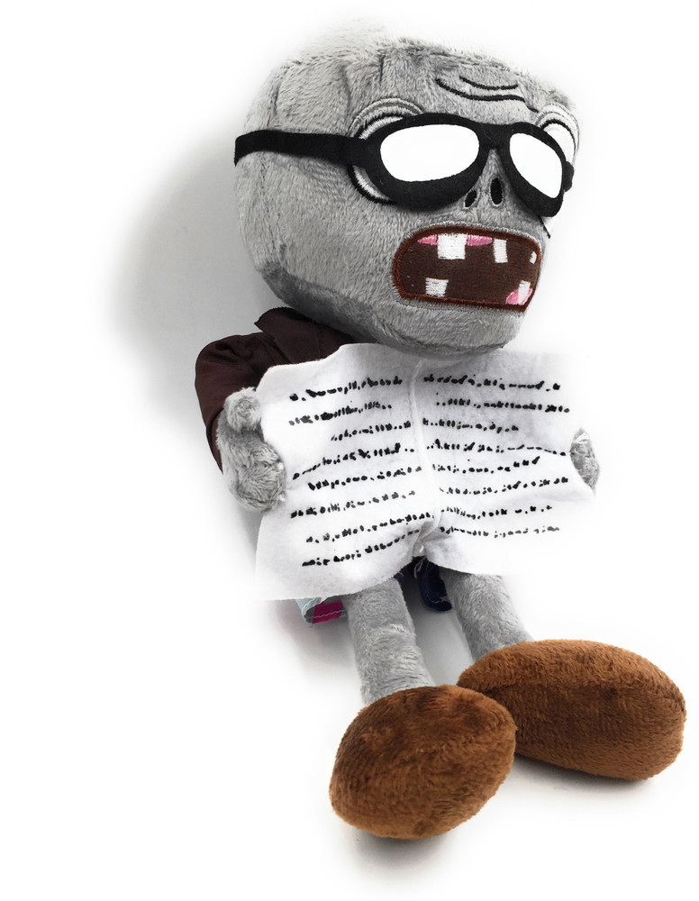 Plants Vs Zombies Newspaper Zombie Plush