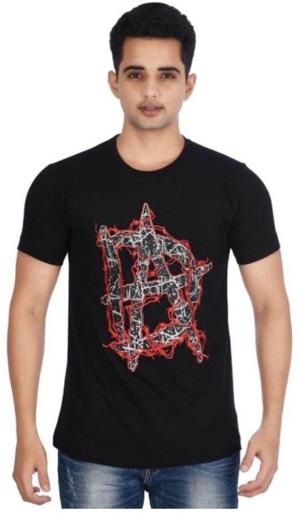 Attitude Graphic Print Men Round Neck Black T-Shirt - Buy Black Attitude  Graphic Print Men Round Neck Black T-Shirt Online At Best Prices In India |  Flipkart.Com