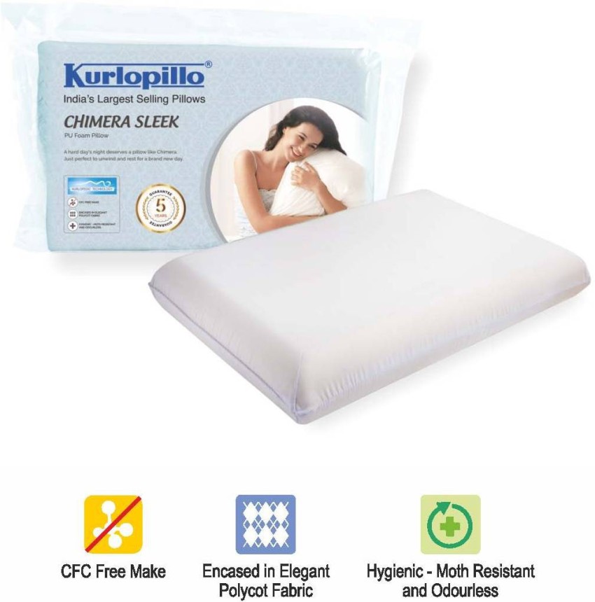 KURLON PU Foam Solid Air Pillow Pack of 1 Buy KURLON PU Foam Solid Air Pillow Pack of 1 Online at Best Price in India Flipkart