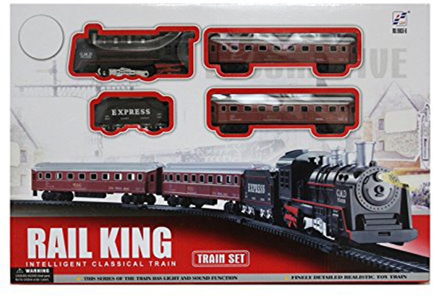 Rail king sale train set price