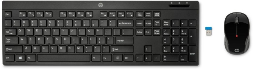 HP 200 Mouse & Wireless Laptop Keyboard - HP : Flipkart.com