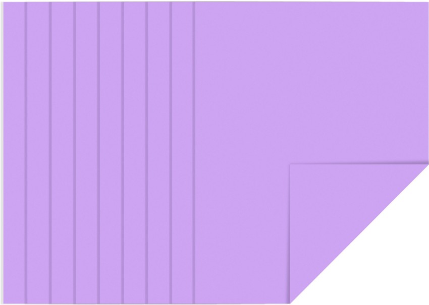 100 Sheets LILAC MAUVE Pastel Purple 80gsm A4 Paper Coloured Printer Copier
