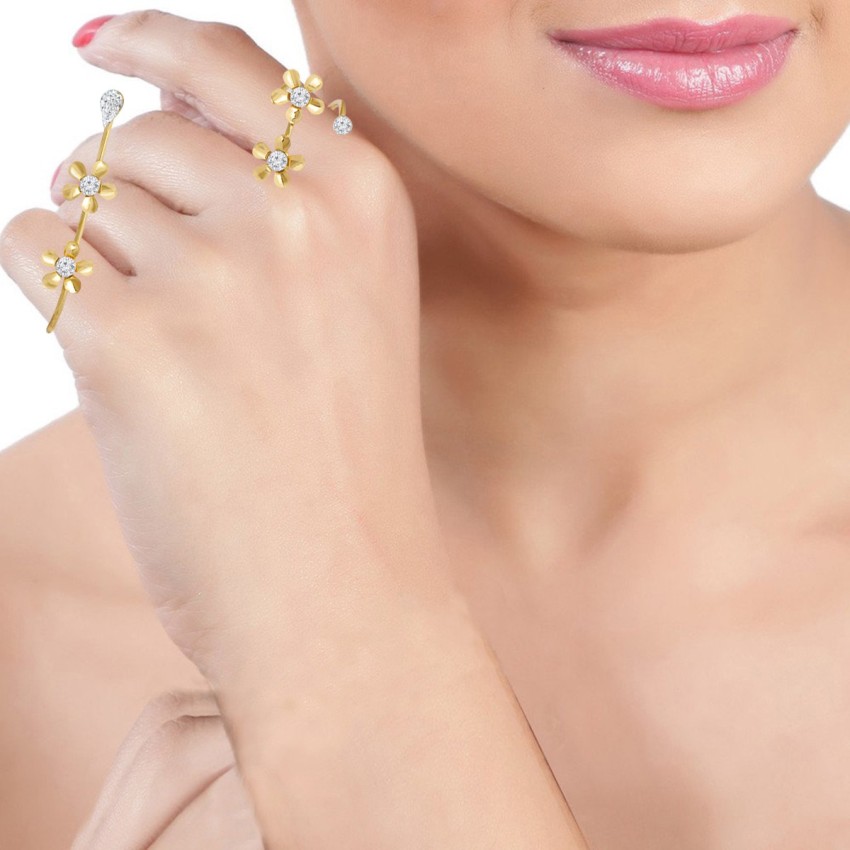Buy Palm Bracelet Wedding Hand Bracelet Bridesmaid Hand Cuff Online in India   Etsy