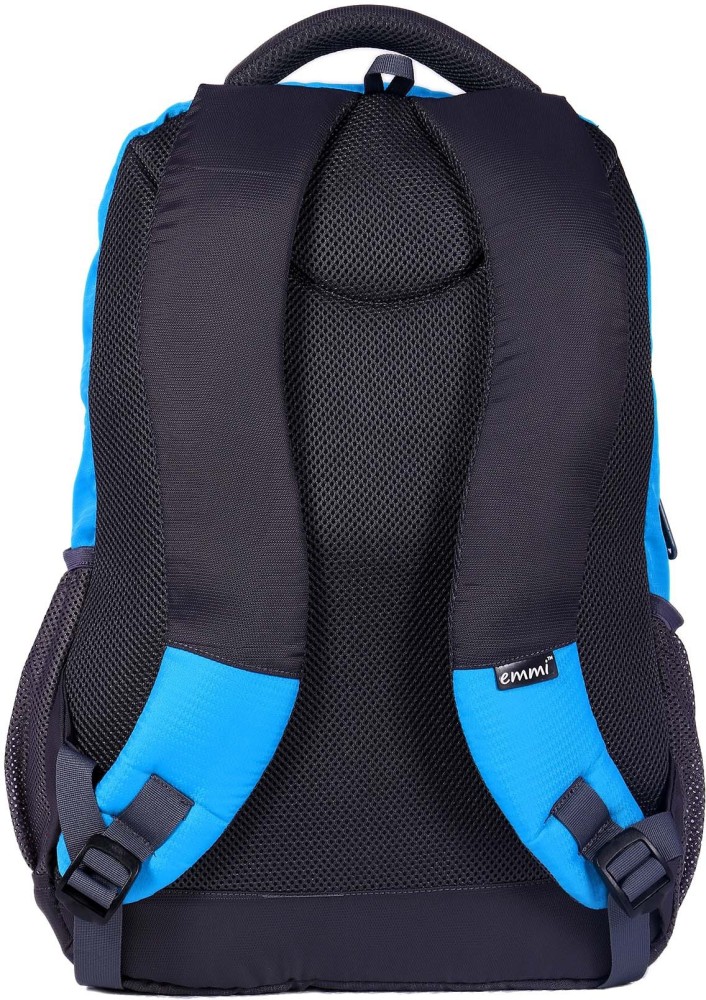 EMMI BAGS Classic Sky Blue 36 L Laptop Backpack Blue Price in