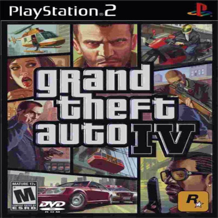 PS2 GAMES GTA IV