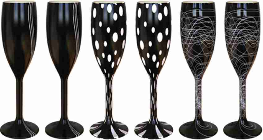 Non Breakable Wine Glass Gift Set - White – StallionBarware