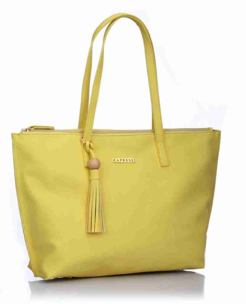 Caprese mustard sale yellow handbag