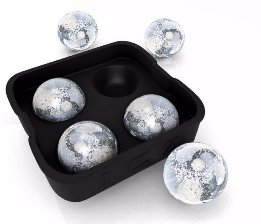 Large Ice Ball Maker Cube Tray Big Silicone Mold Sphere Whiskey