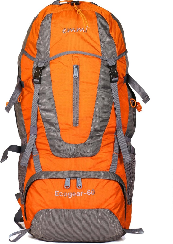 EMMI BAGS Ecogear 60 Liters Rucksack 60 L Orange Price in