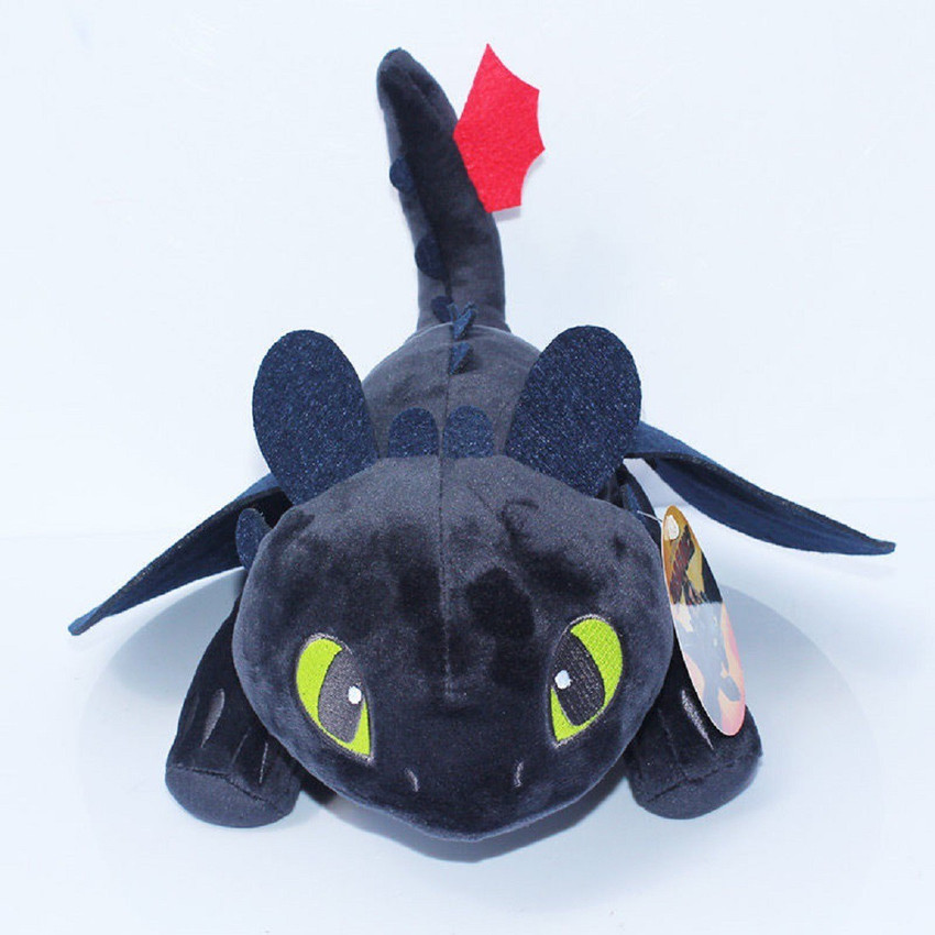 Unbranded Toothless Soft Toy How to Train your Dragon Toy 23 cm