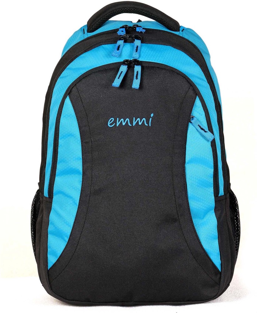 Buy EMMI BAGS Desert Grey Backpack Laptop/School Bag with Attached Rain  Cover at Amazon.in