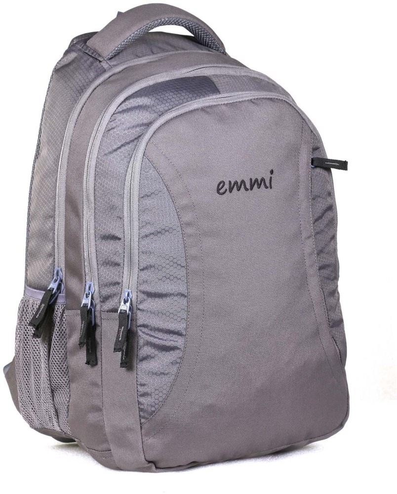 EMMI BAGS Splice Grey 34 L Laptop Backpack Grey Price in India Flipkart