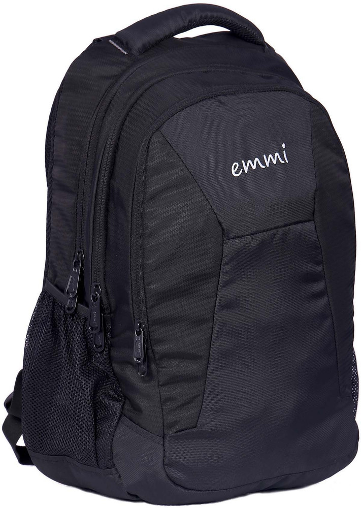 EMMI BAGS Classic Black 36 L Laptop Backpack Black Price in India Flipkart