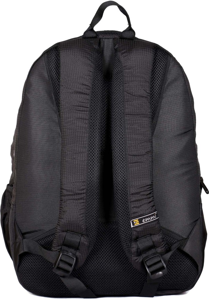 EMMI BAGS Arrow Black 31 L Laptop Backpack Black Price in India Flipkart