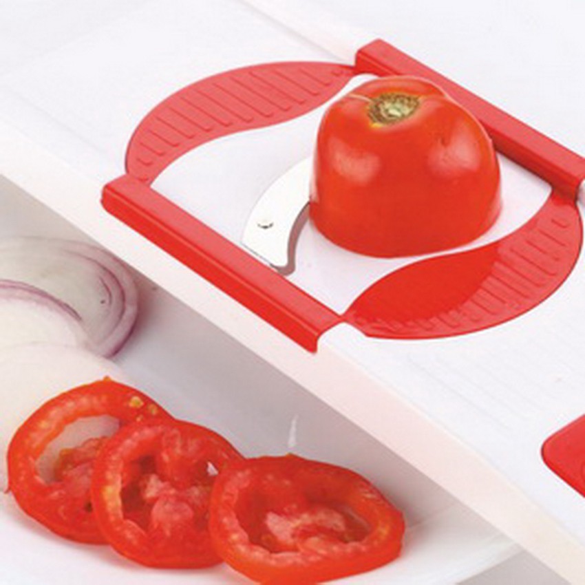 2 Pcs Pepper Cutter Corer Slicer Tools Kitchen Vegetable Tomato Fruit Random